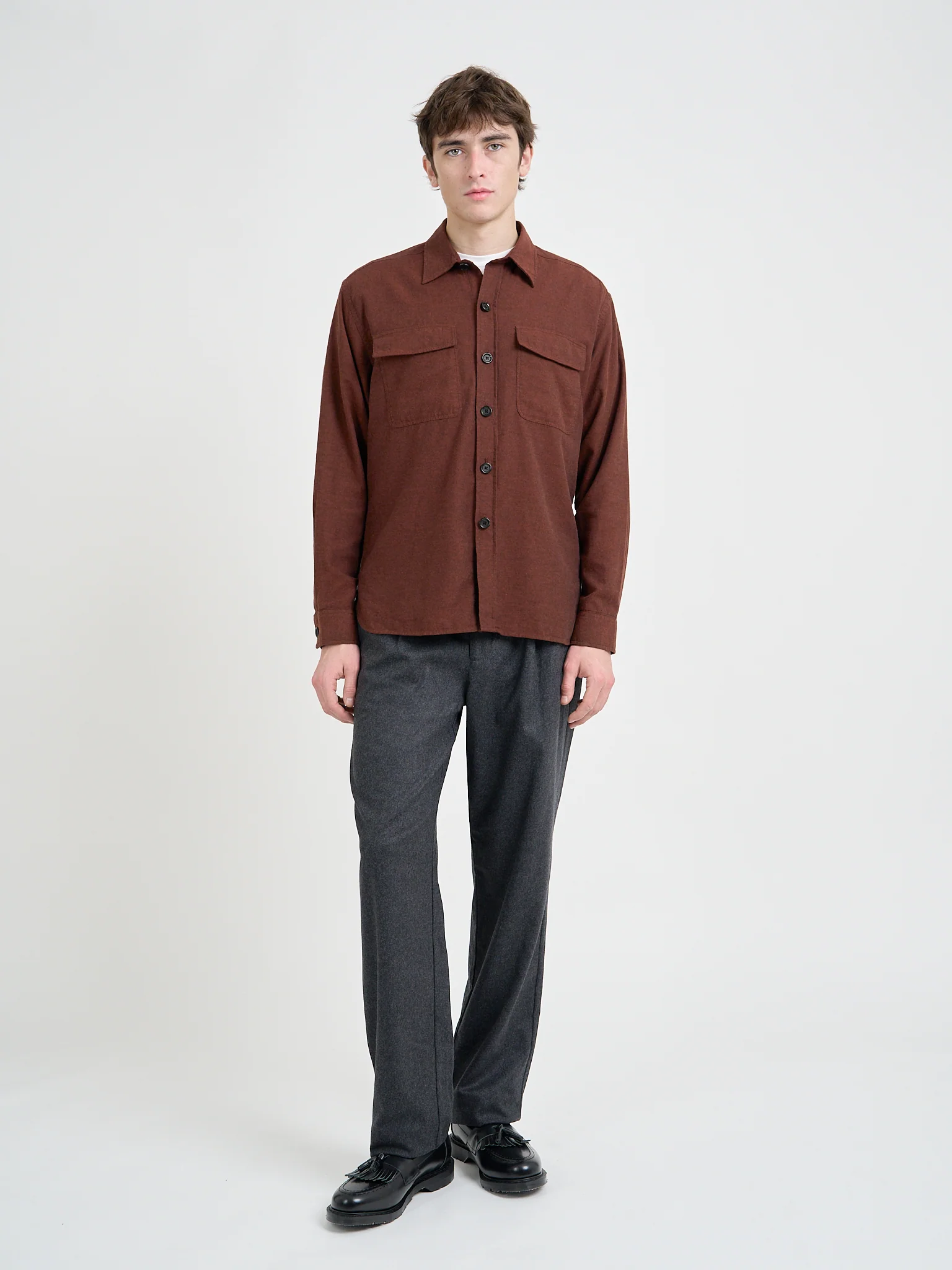 Penryn Overshirt Banfield Rust - Image 7