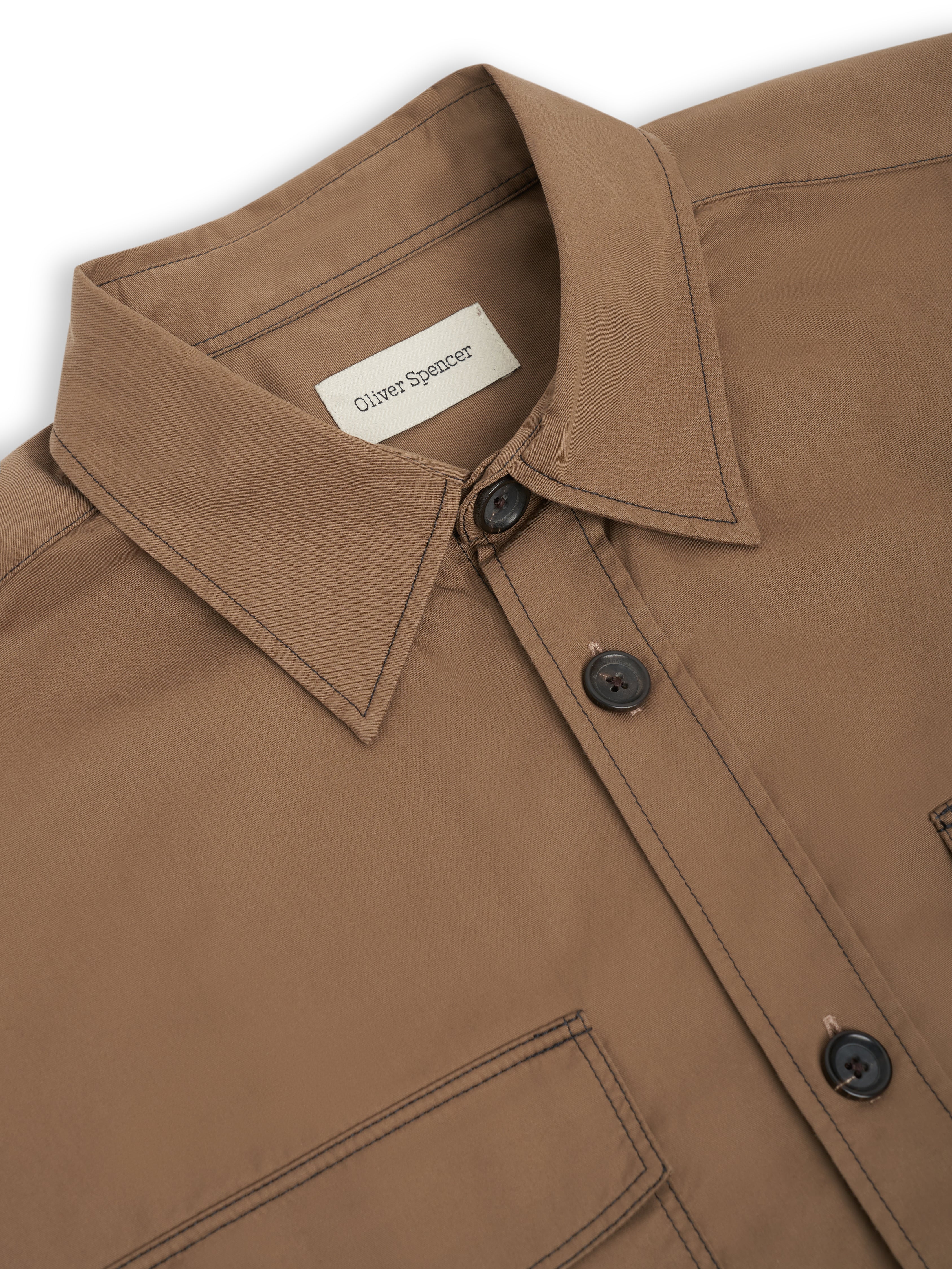 Penryn Overshirt (Loose Fit) Gilman Beige - Image 5