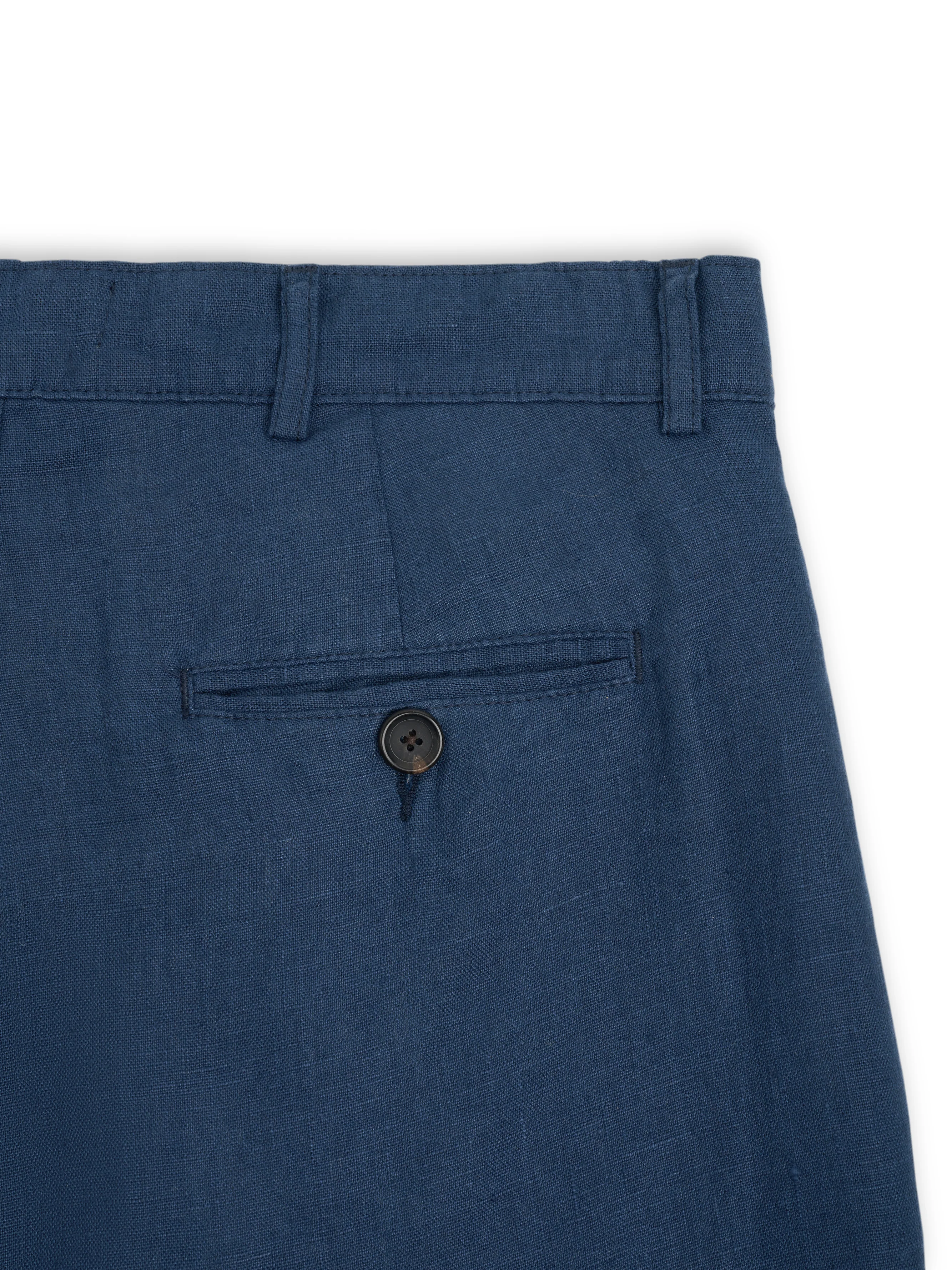 Pleated Shorts Coney Navy - Image 6