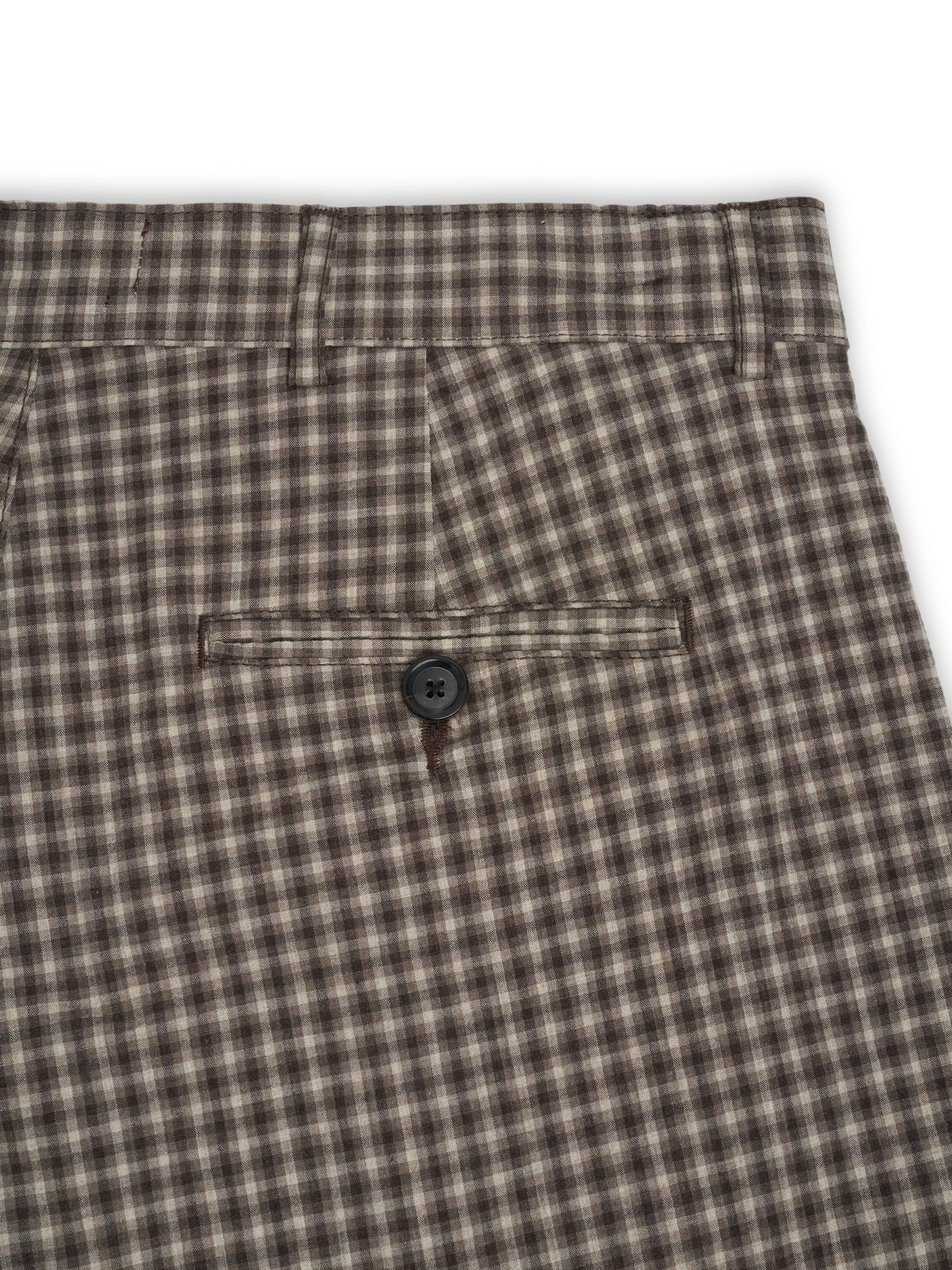 Pleated Shorts Leaman Brown - Image 6