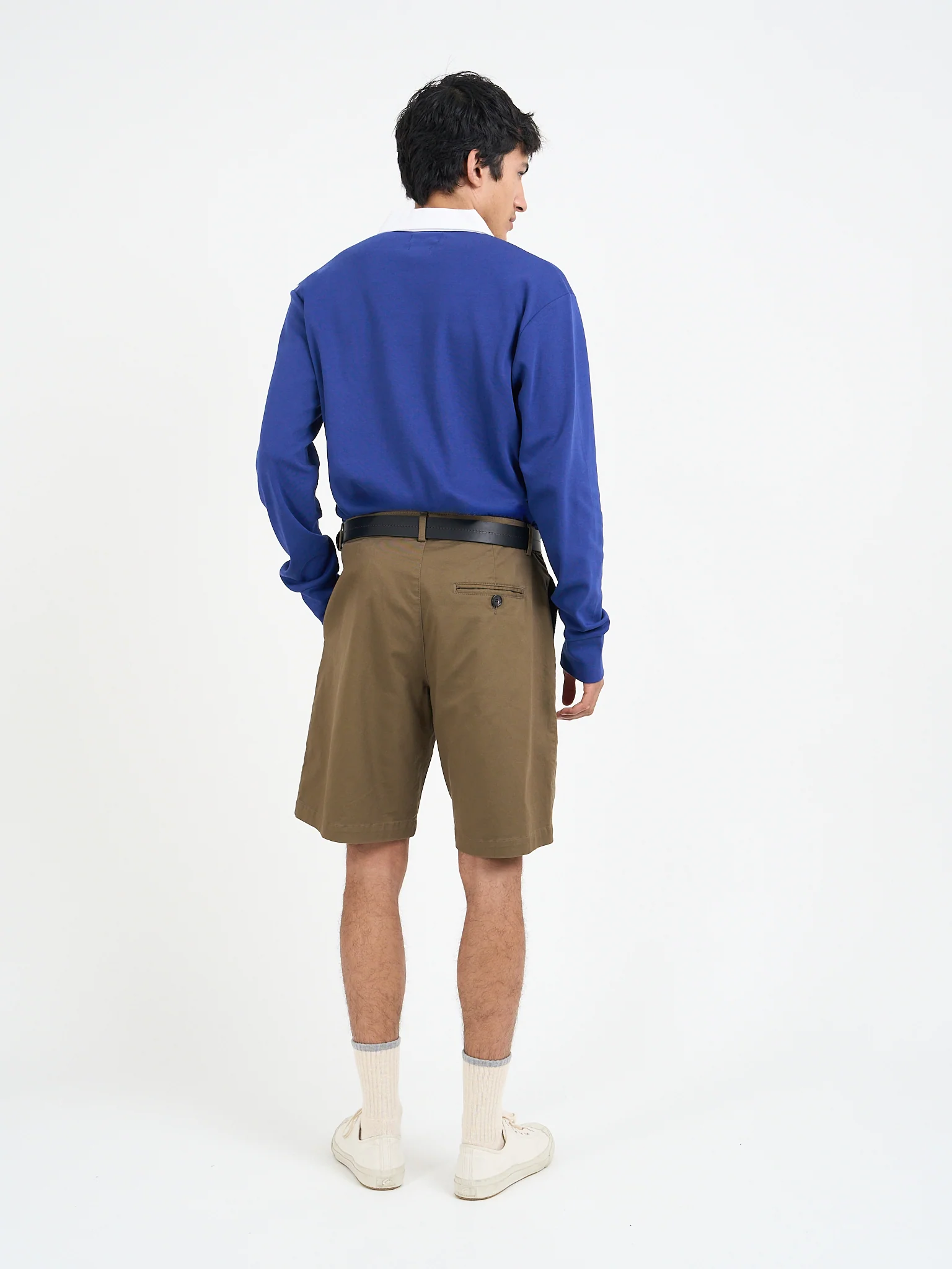 Pleated Shorts Tomlin Beige - Image 8