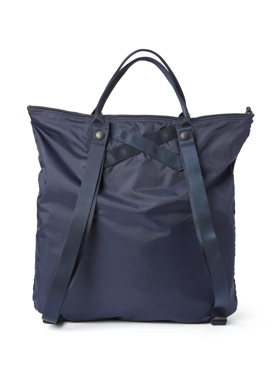 Porter-Yoshida & Co Flex 2-Way Tote Bag Navy - Image 3