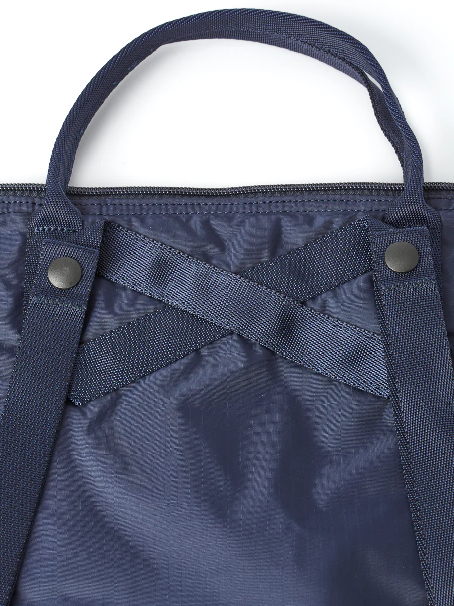 Porter-Yoshida & Co Flex 2-Way Tote Bag Navy - Image 4