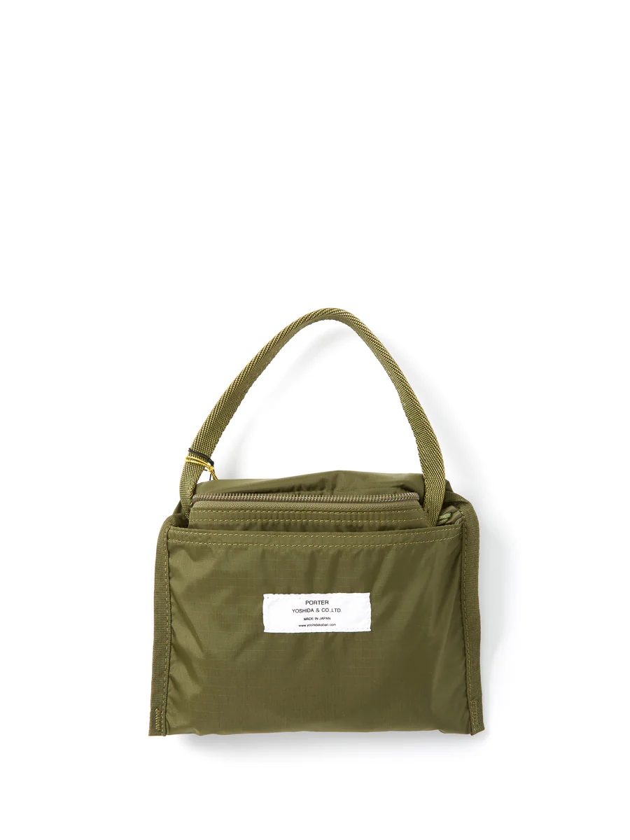 Porter-Yoshida & Co Flex 2-Way Tote Bag Olive - Image 6