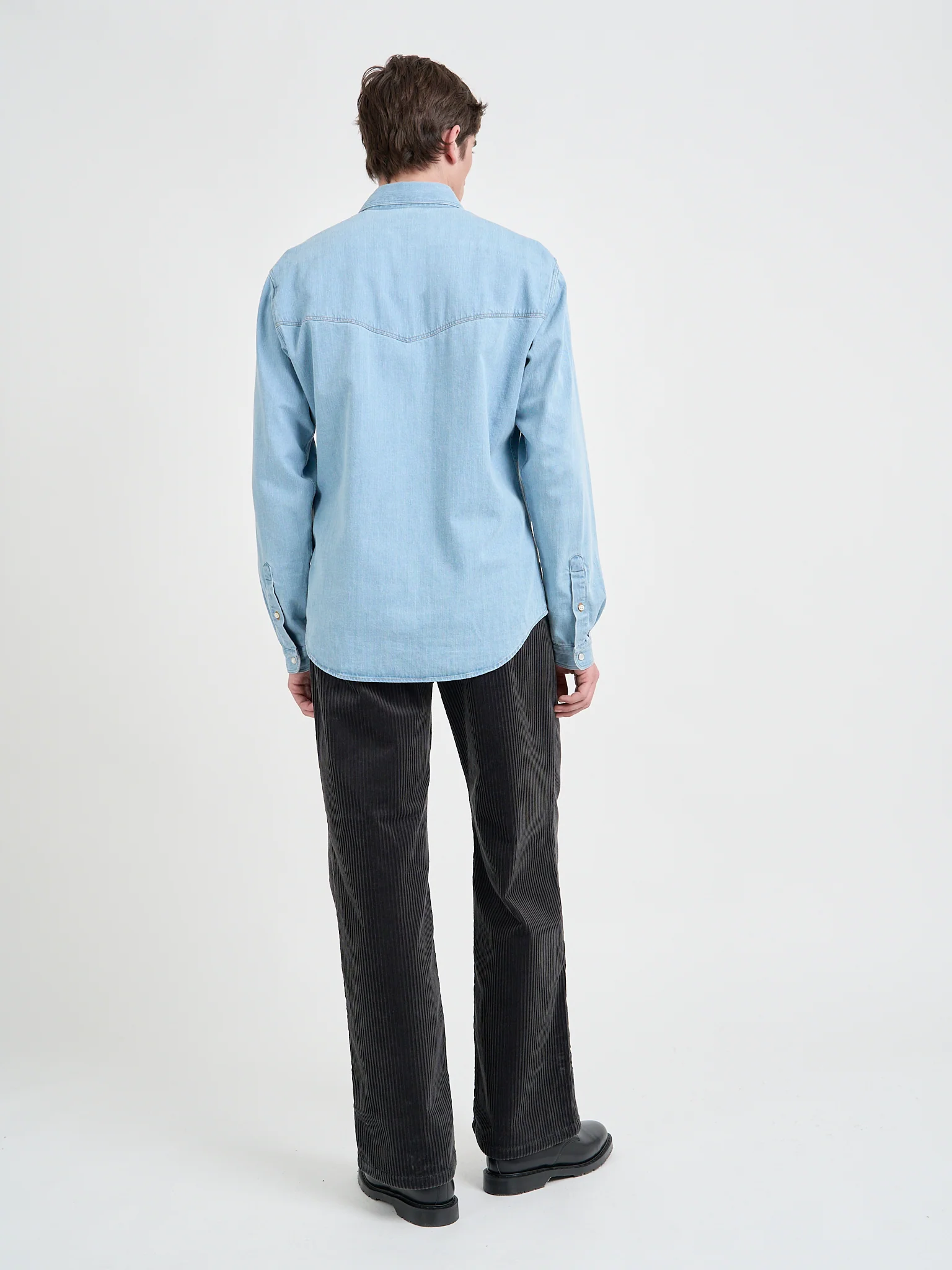 Quito Shirt Mullins Denim Indigo Light - Image 8