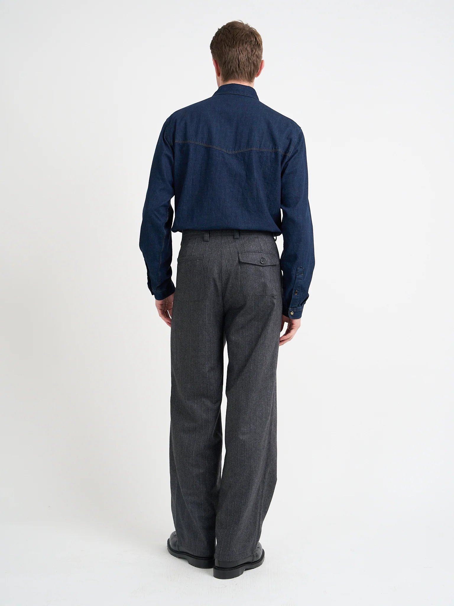 Quito Shirt Mullins Denim Indigo Rinse - Image 9