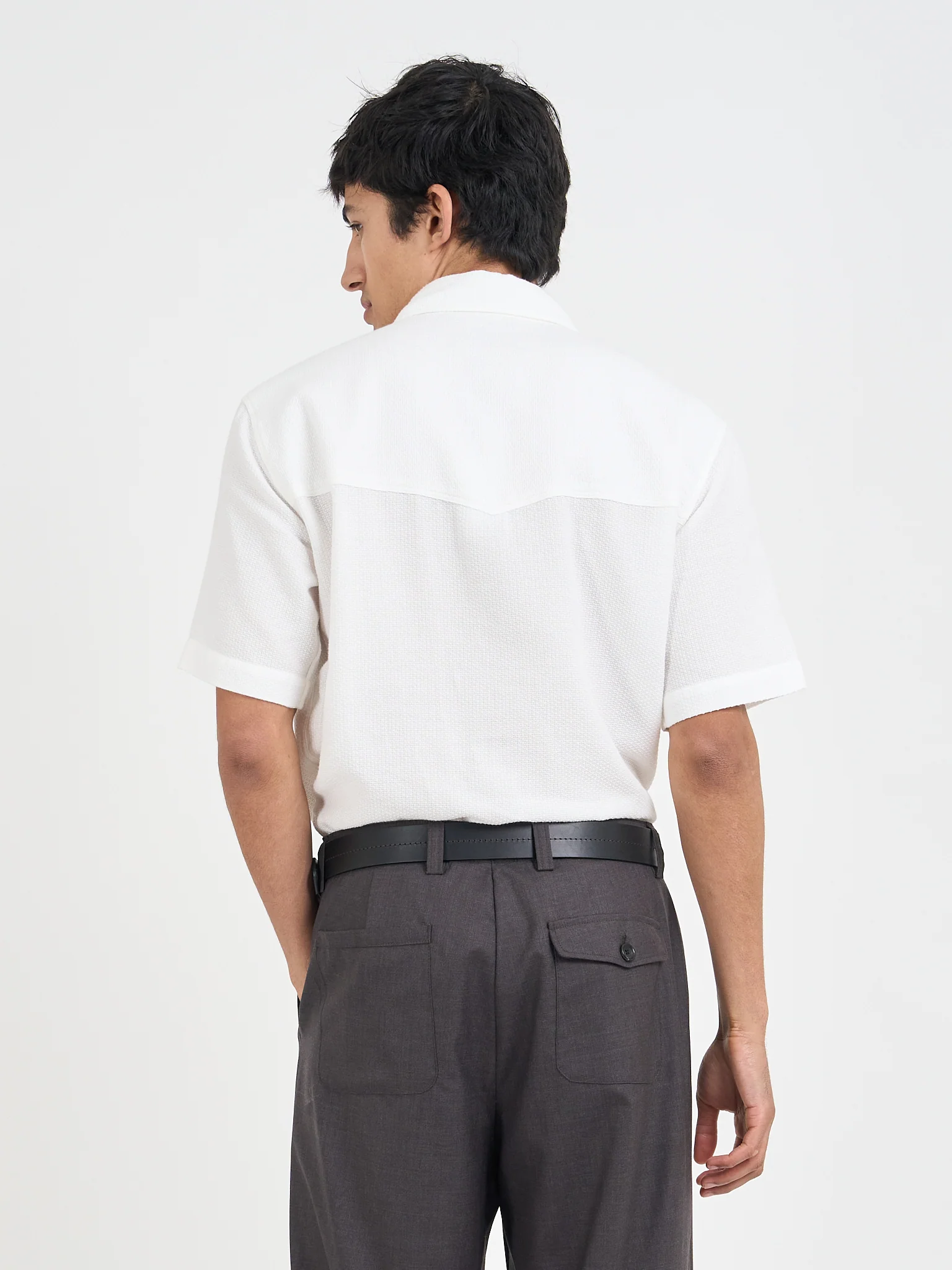 Quito Short Sleeve Shirt Bennett White - Image 3