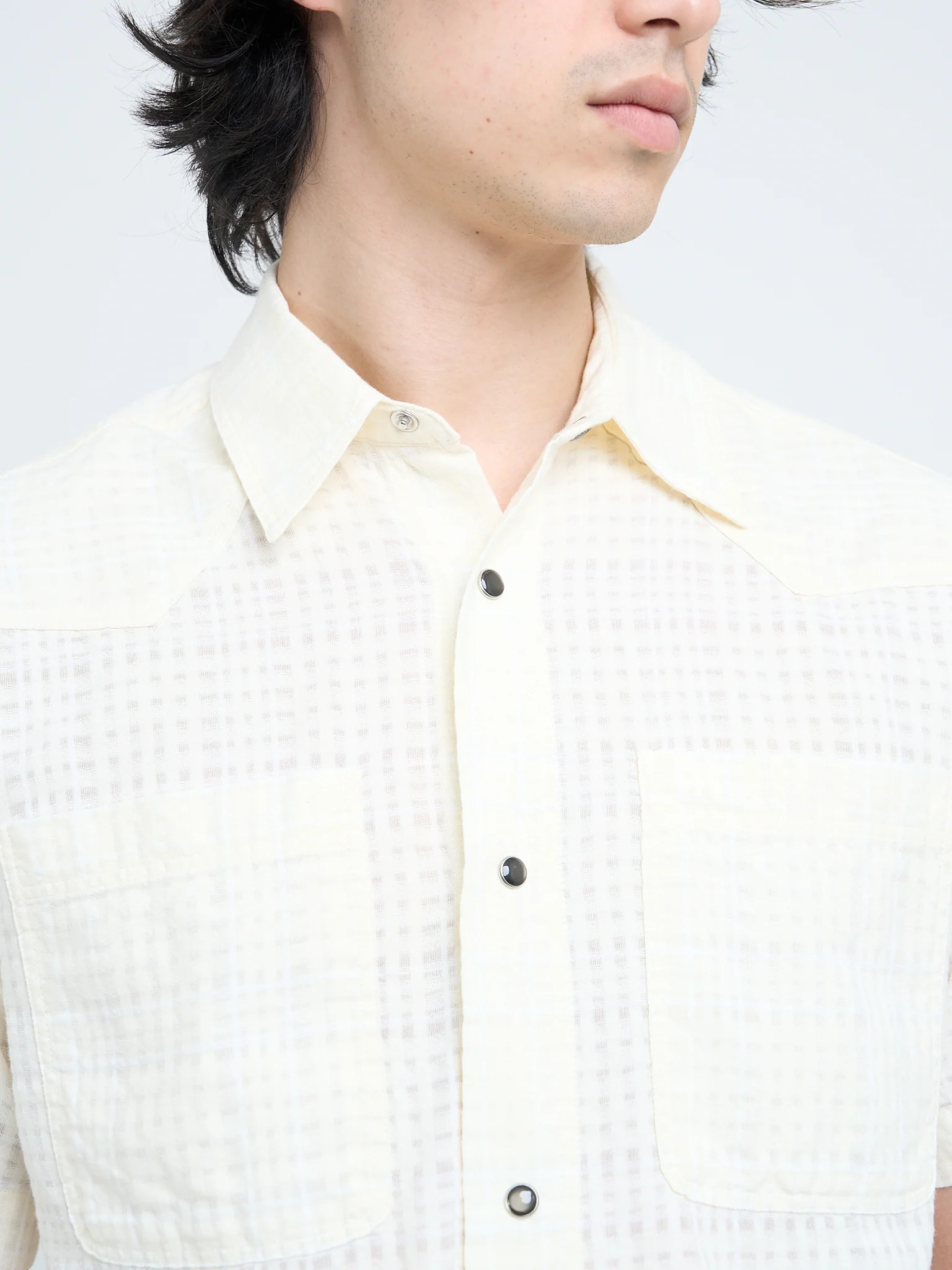 Quito Short Sleeve Shirt Connell Cream - Image 4