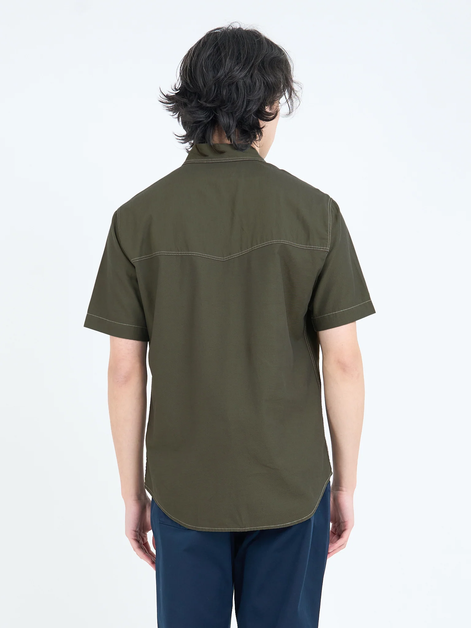 Quito Short Sleeve Shirt Donelly Green - Image 3