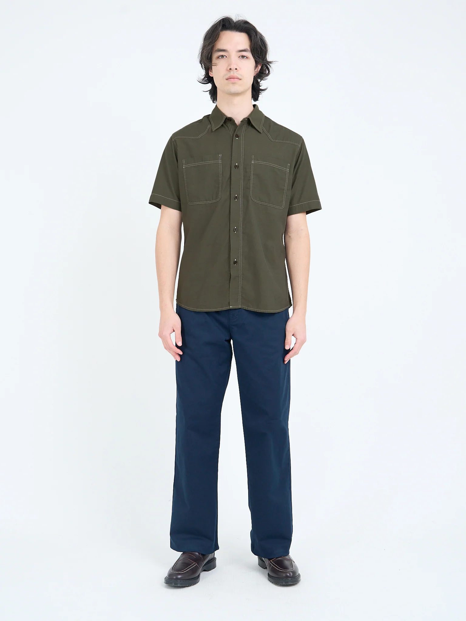 Quito Short Sleeve Shirt Donelly Green - Image 7