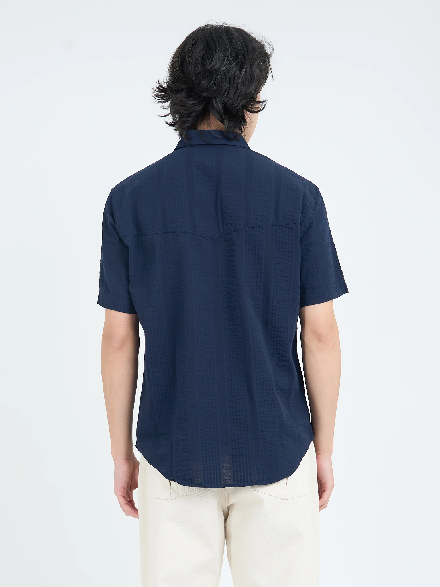 Quito Short Sleeve Shirt Phaidon Navy - Image 3