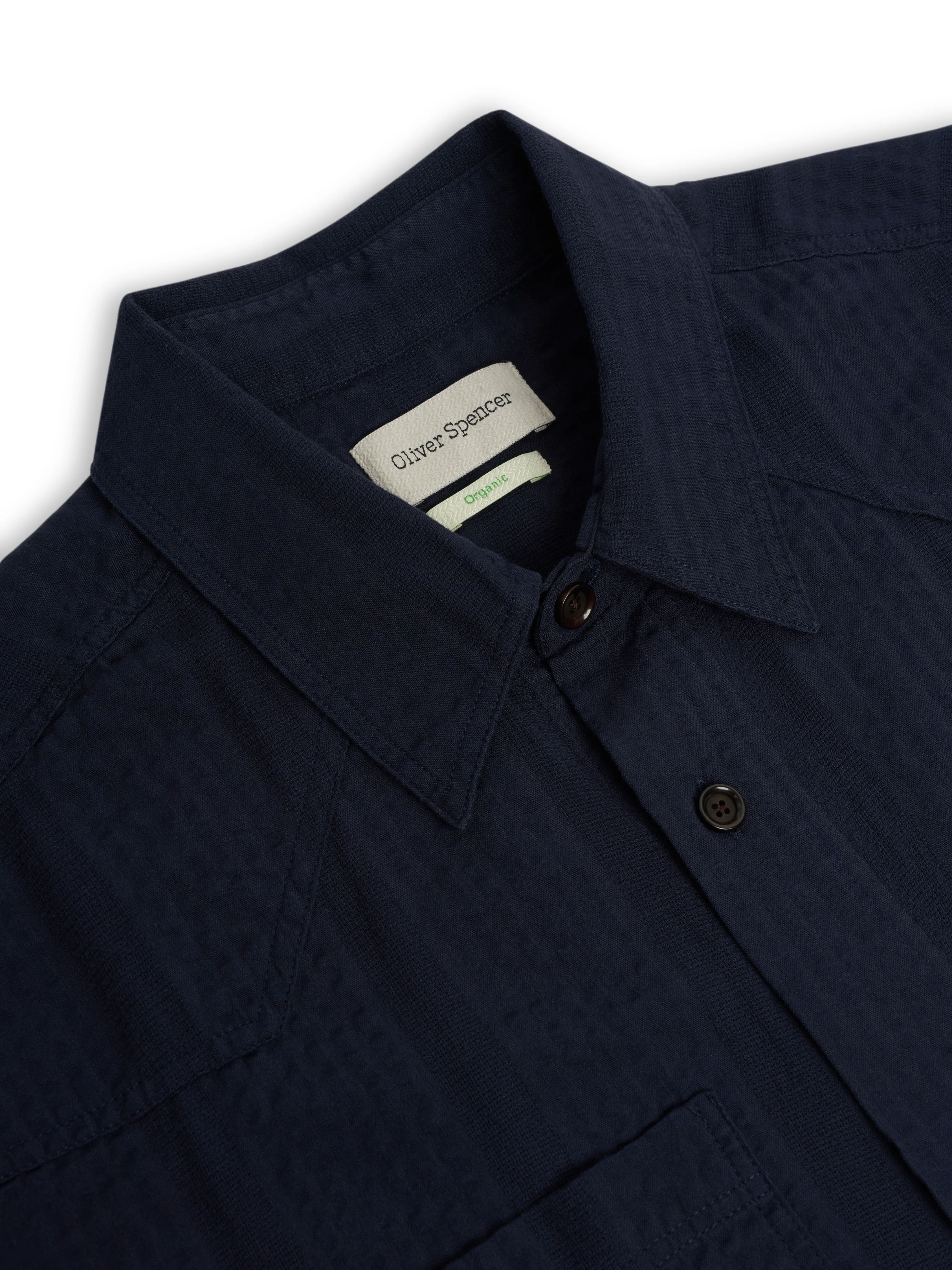 Quito Short Sleeve Shirt Phaidon Navy - Image 5