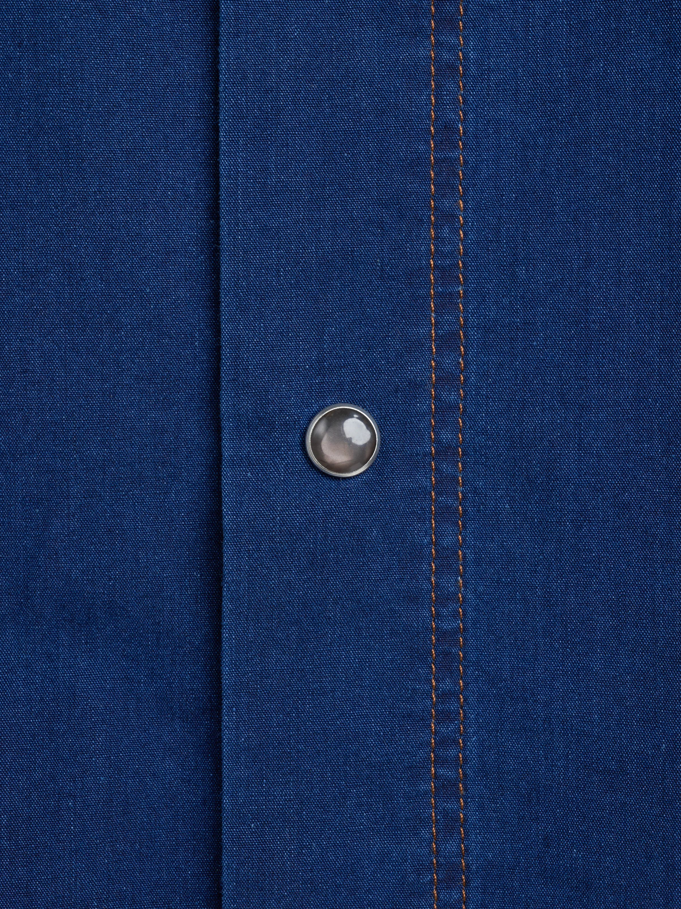 Quito Short Sleeve Shirt Wylie Indigo Rinse - Image 6