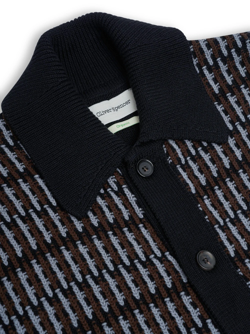 Short Sleeve Rossell Knitted Shirt Ayrton Multi - Image 5