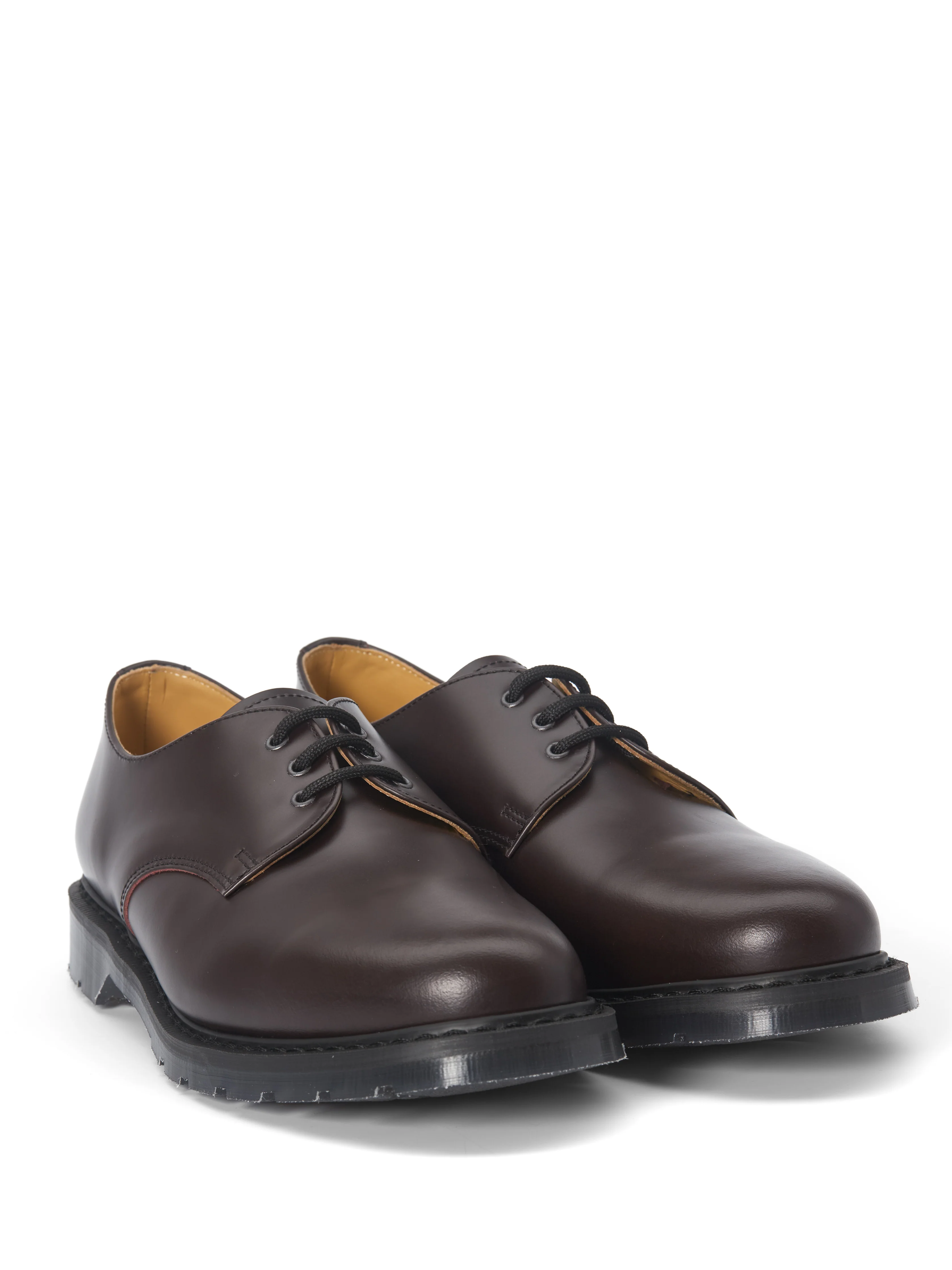Solovair x Oliver Spencer Gibson Shoe Ox Blood Hi Shine Leather - Image 3