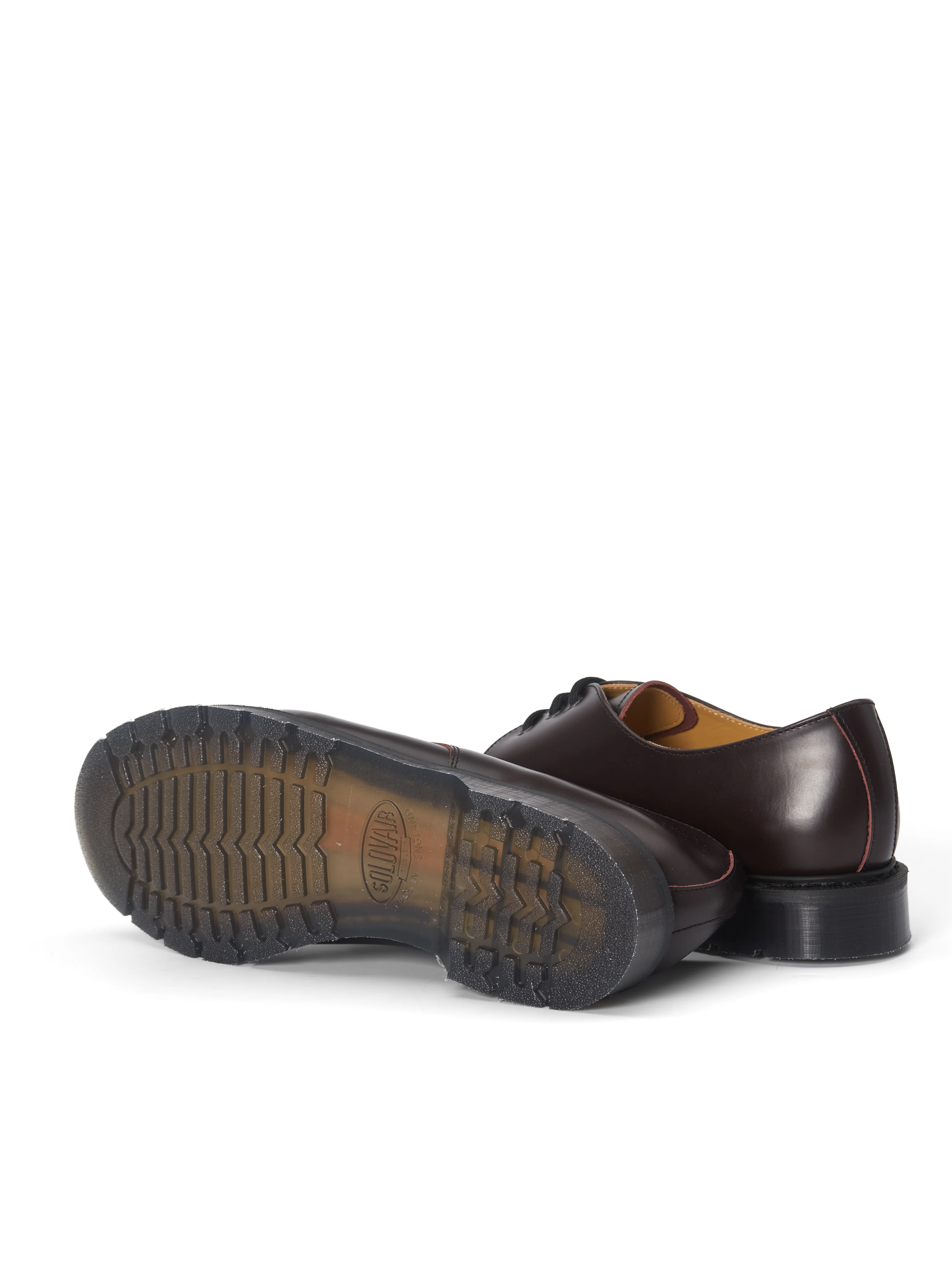 Solovair x Oliver Spencer Gibson Shoe Ox Blood Hi Shine Leather - Image 4