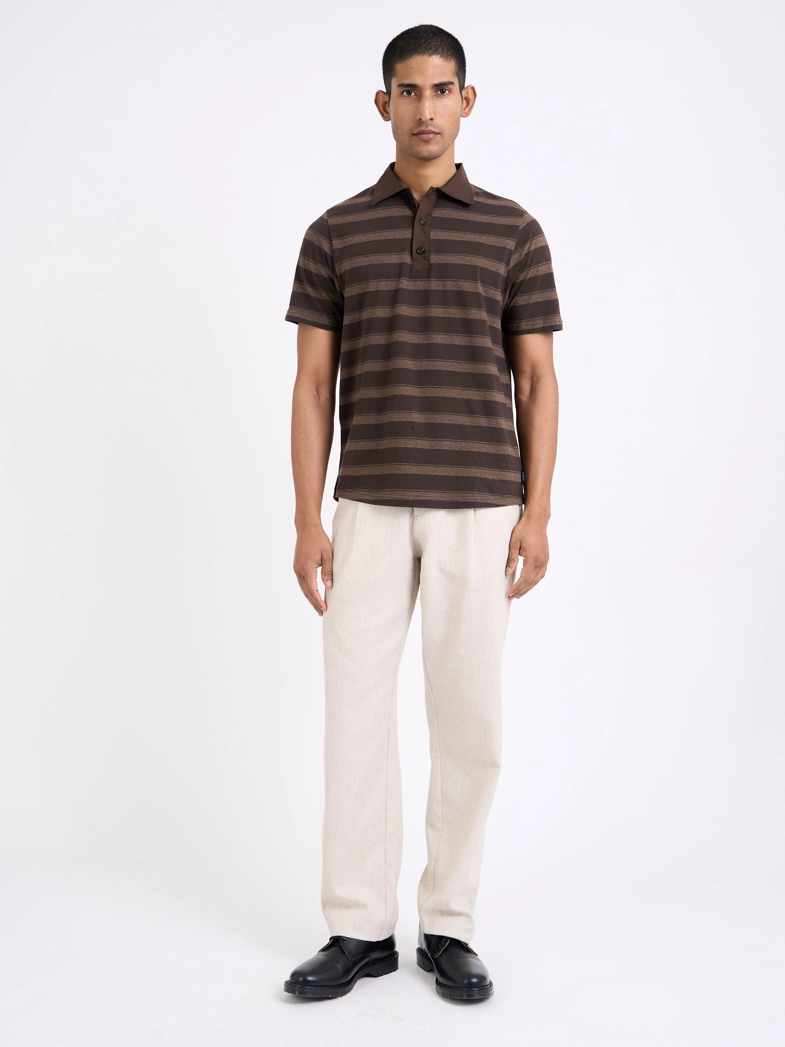 Stanfield Polo Shirt Judd Brown - Image 8