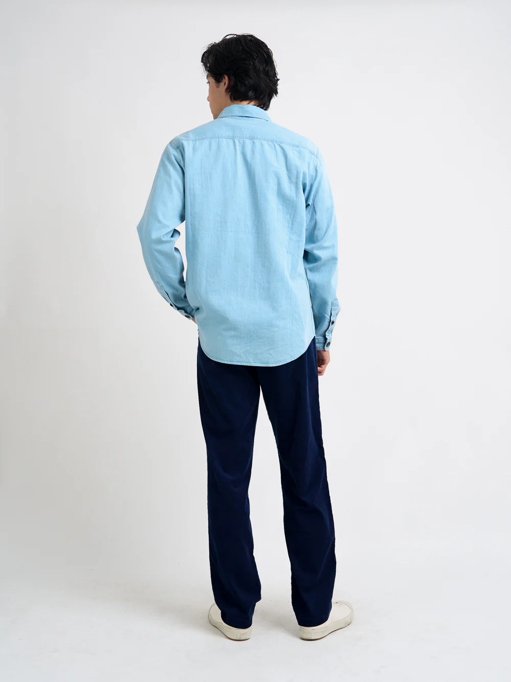 Treviscoe Shirt Mullins Denim Indigo Light - Image 3