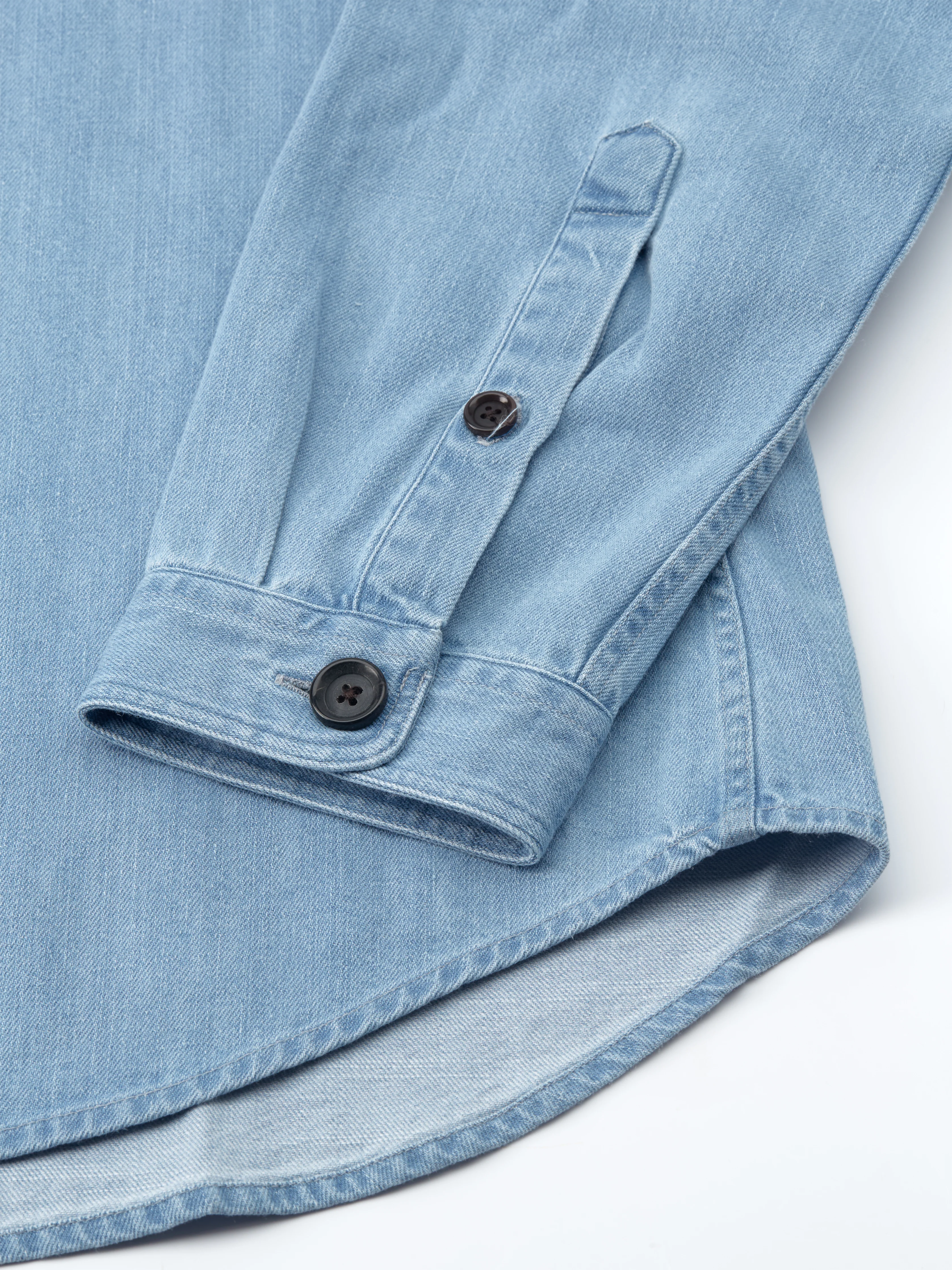 Treviscoe Shirt Mullins Denim Indigo Light - Image 5