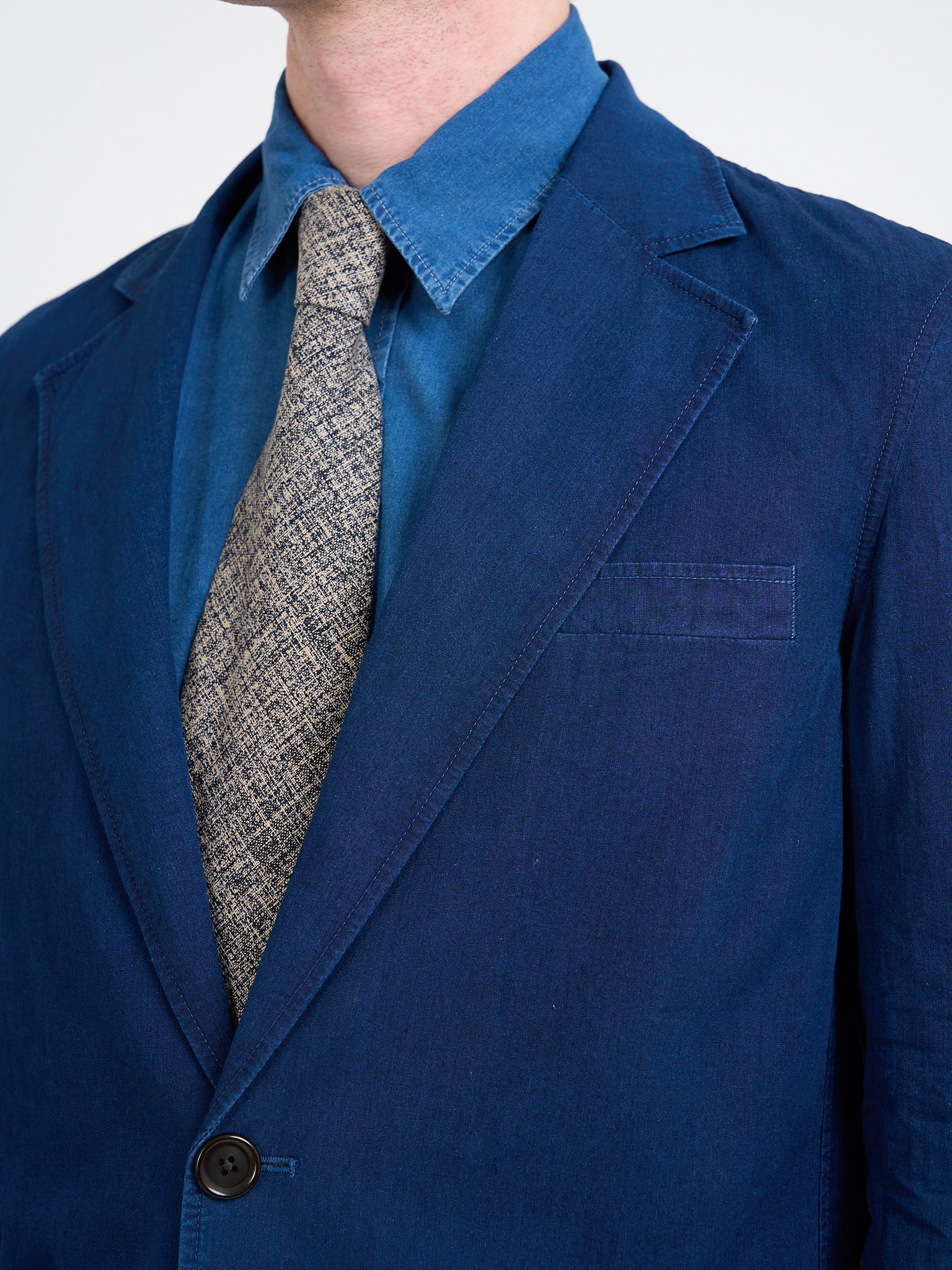 Westbury Jacket Wylie Indigo Rinse - Image 4