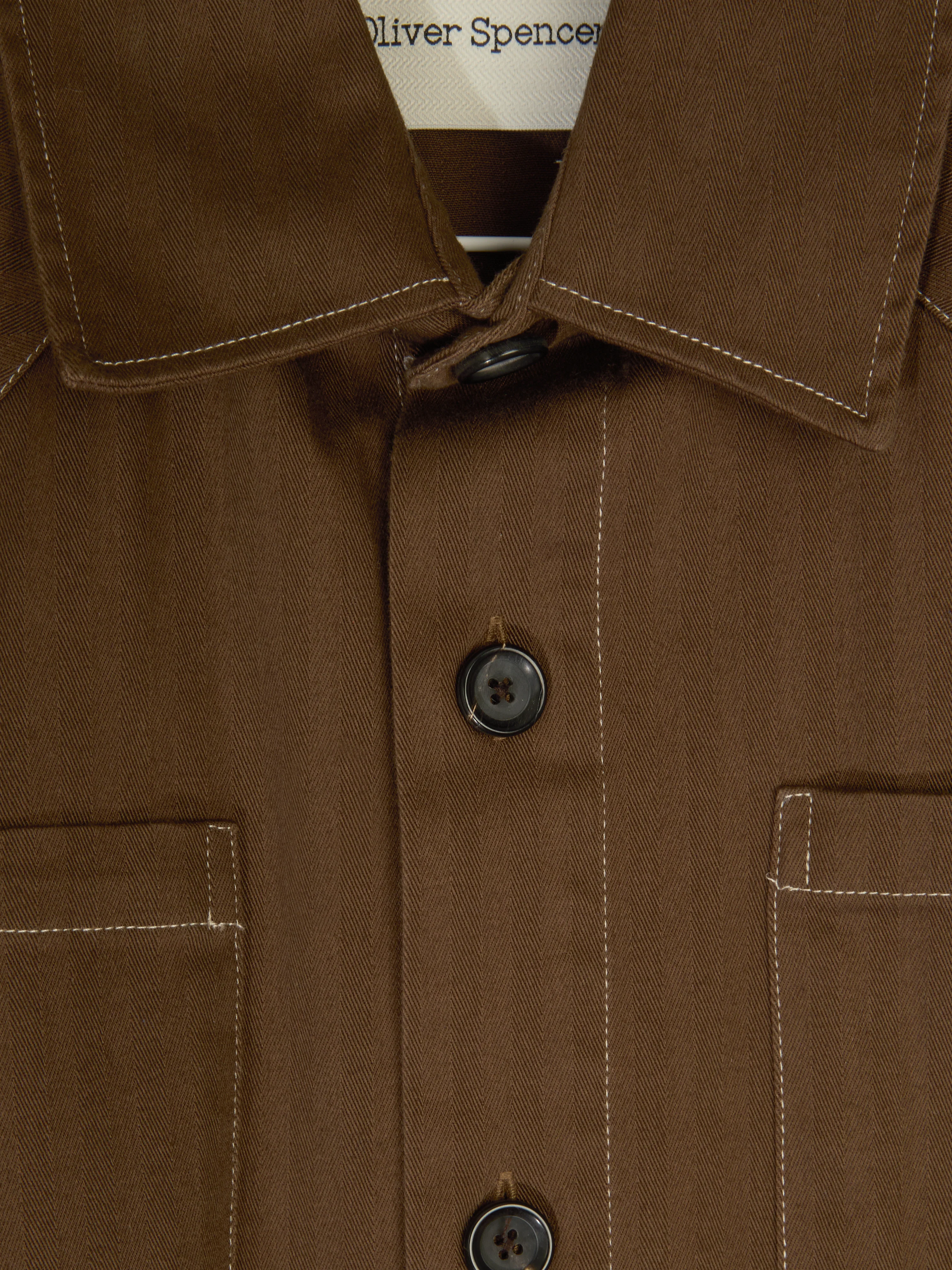 Witley Jacket Faulkes Brown - Image 5